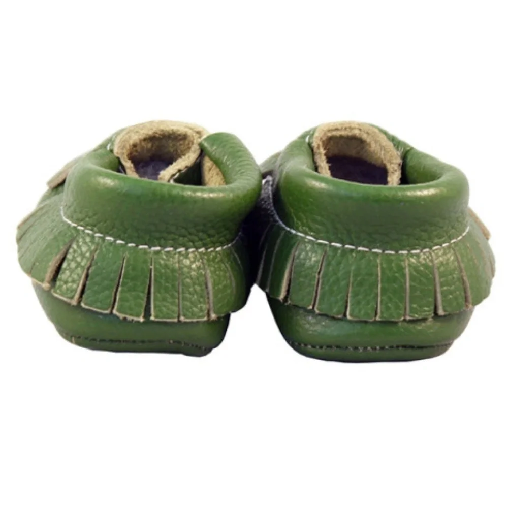 Soft Leather Baby Moccasins